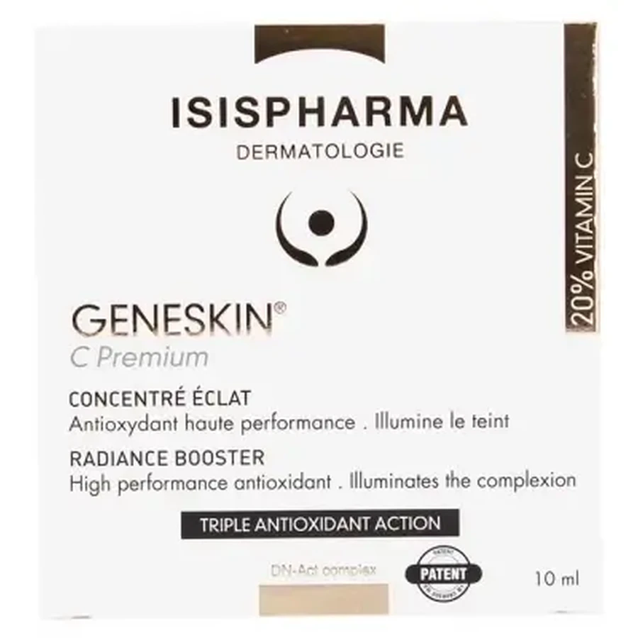 Isispharma Geneskin C — премиальный концентрат для сияния кожи, 10 мл: цены и характеристики