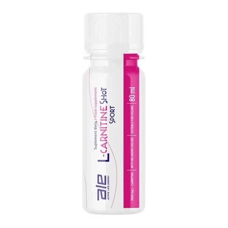 ALE L-Carnitine Shot Sport, жидкость, 80 мл: цены и характеристики