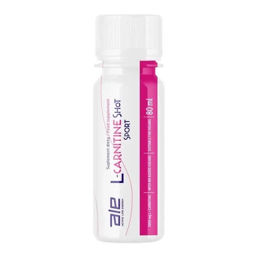 ALE L-Carnitine Shot Sport, жидкость, 80 мл: цены и характеристики