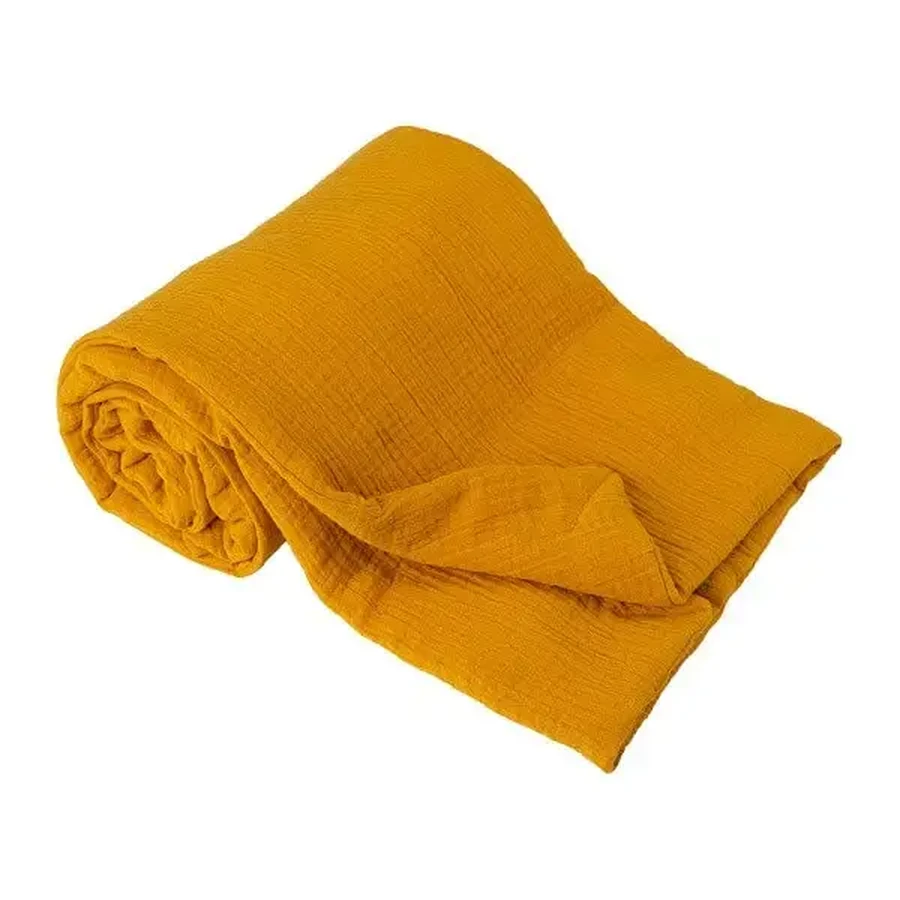 Babymatex, муслінова ковдра, 75 см × 100 см, медовий колір, 1 шт.: ціни та характеристики