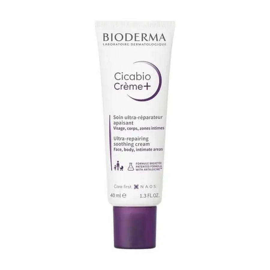 Bioderma Cicabio Creme+, восстанавливающий успокаивающий крем, 100 мл: цены и характеристики