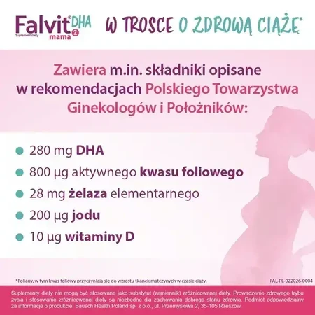 Falvit Mama 2 DHA, капсулы, 30 шт.: цены и характеристики