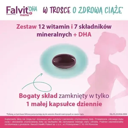 Falvit Mama 2 DHA, капсулы, 30 шт.: цены и характеристики