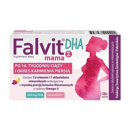 Falvit Mama 2 DHA, капсулы, 30 шт.: цены и характеристики