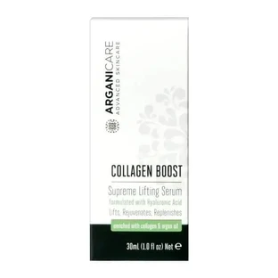 Arganicare Collagen Boost Supreme Lift, подтягивающая сыворотка, 30 мл