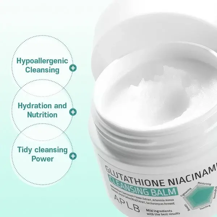 APLB Glutathione Niacinamide Cleansing Balm, бальзам для зняття макіяжу з глутатіоном і ніацинамідом, 80 мл: ціни та характеристики