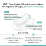 APLB Glutathione Niacinamide Cleansing Balm, бальзам для зняття макіяжу з глутатіоном і ніацинамідом, 80 мл: ціни та характеристики