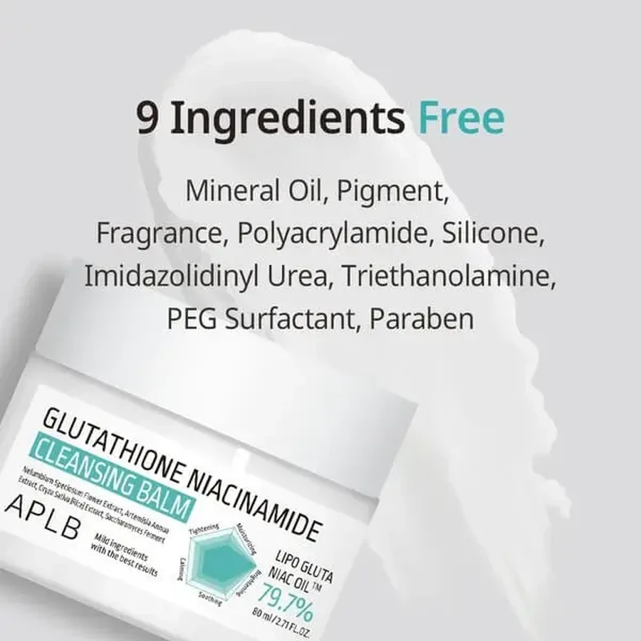 APLB Glutathione Niacinamide Cleansing Balm, бальзам для зняття макіяжу з глутатіоном і ніацинамідом, 80 мл: ціни та характеристики