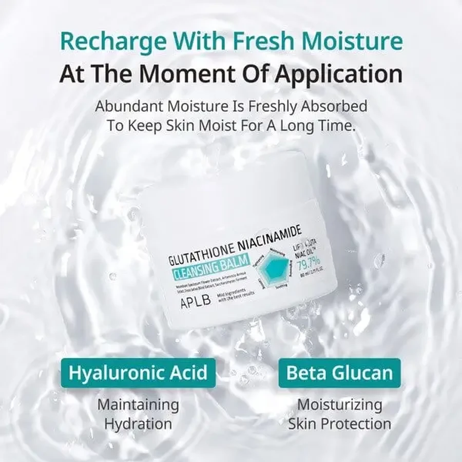 APLB Glutathione Niacinamide Cleansing Balm, бальзам для зняття макіяжу з глутатіоном і ніацинамідом, 80 мл: ціни та характеристики