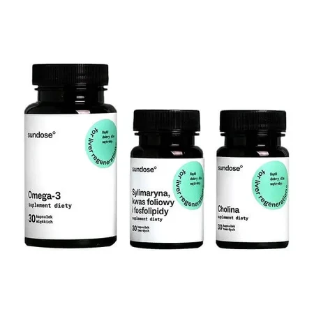 Sundose для регенерации печени, капсулы, 30 шт. + 30 шт. + 30 шт.: цены и характеристики