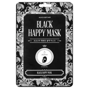 KOCOSTAR Black Happy Mask — очищающая маска для лица с углем