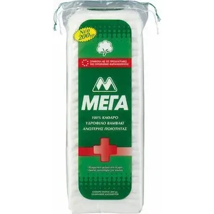 MEGA Чистый гидрофильный хлопок высшего качества, 200 г