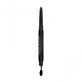 MUA | Brow Define Карандаш для бровей со щеткой для растушевки Mid Brown | 1 шт.
