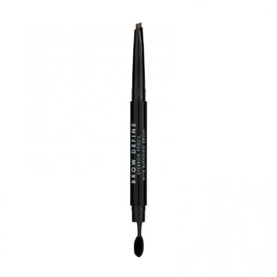 MUA | Brow Define Карандаш для бровей со щеткой для растушевки Mid Brown | 1 шт.: цены и характеристики