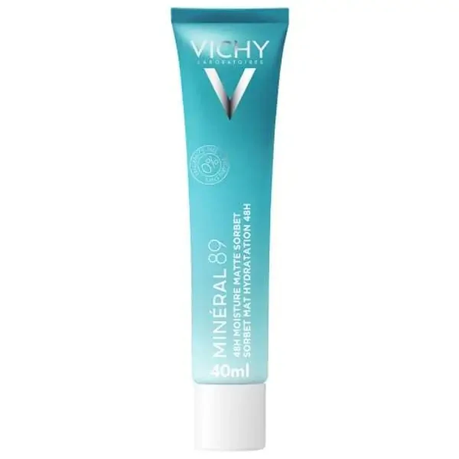VICHY Mineral 89 48H Moisture Matte Sorbet Увлажняющий крем-гель для жирной кожи, 40 мл: цены и характеристики