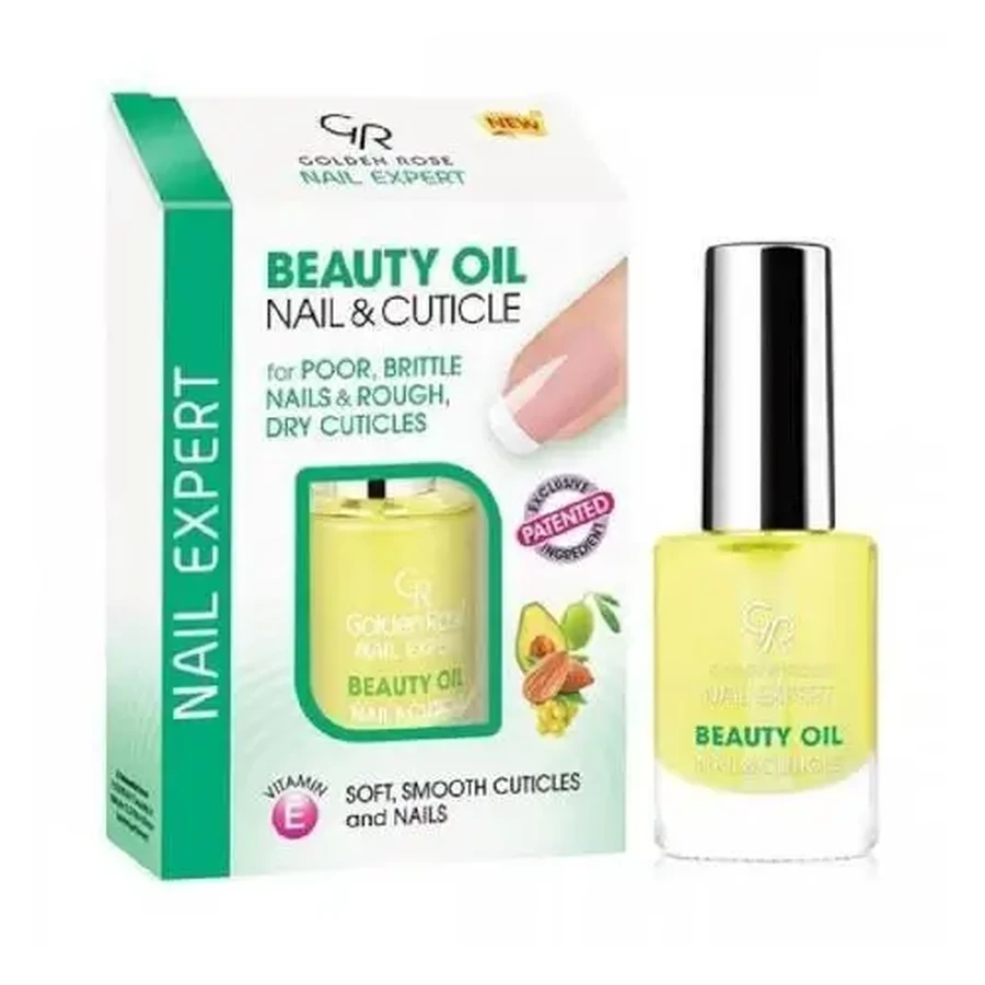 GOLDEN ROSE Nail Expert Beauty Oil — масло для ломких ногтей и сухой кутикулы, 11 мл: цены и характеристики