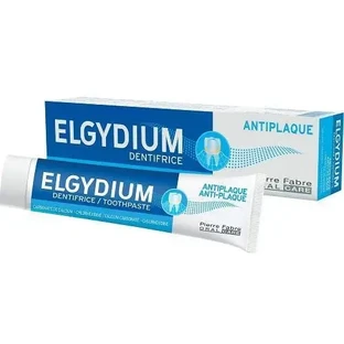 ELGYDIUM Antiplaque — зубная паста для уменьшения зубного налета и реминерализации эмали, 100 мл