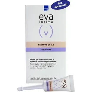 INTERMED Eva Eva Intima Restore pH 3,8 Гель для интимной зоны при нарушениях 5 г × 9 шт.