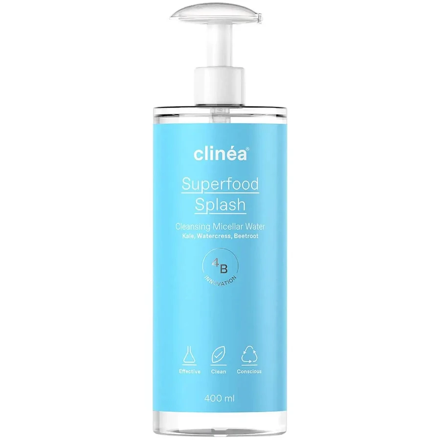 Clinea | Міцелярна вода Superfood Splash | 400 мл: ціни та характеристики