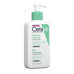 CeraVe | Очищающая пенка | Для лица и гель для умывания лица и тела | 236 мл