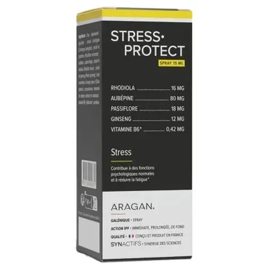 Aragan Synactifs Спрей Stress Protect 15 мл: ціни та характеристики