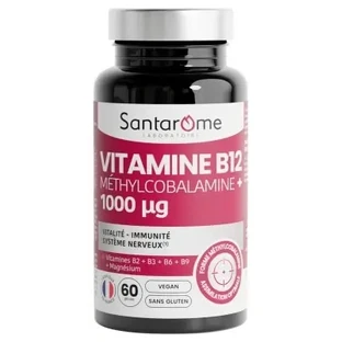 Santarome Витамин B12 Метилкобаламин+ 1000 мкг 60 капсул