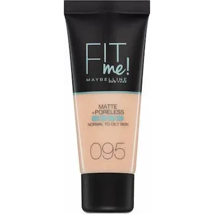 MAYBELLINE Fit Me Тональний крем для природного матового покриття 30 мл 095 Faire Porcelain