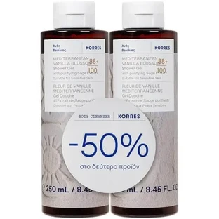 Гель для душу KORRES Vanilla Blossom 250 мл (знижка 50 % на другий товар)
