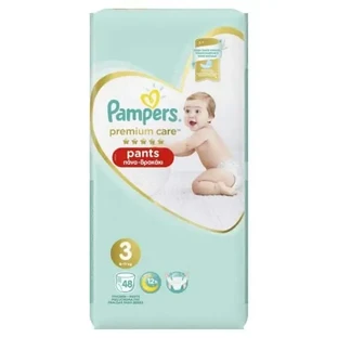 PAMPERS Baby Pants Premium No. 3, 6–11 кг, 48 штук, упаковка «Джамбо»