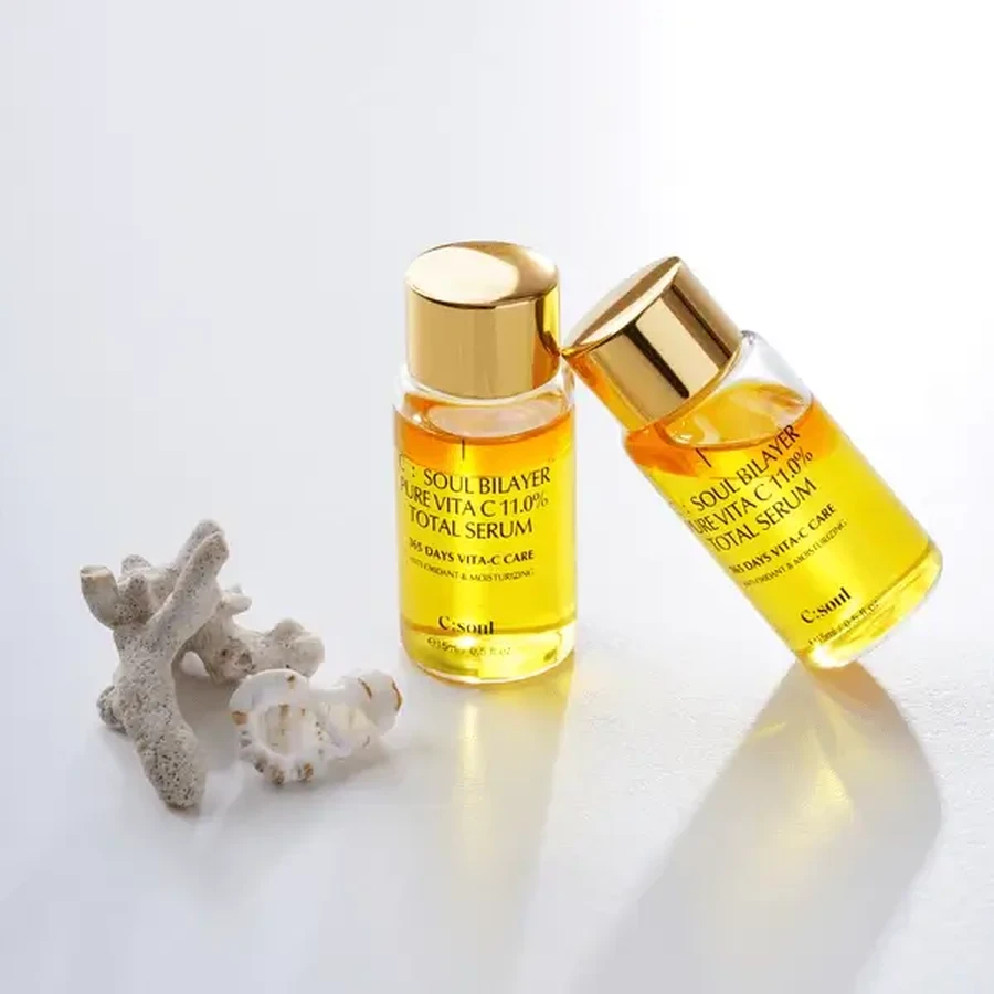 C:Soul Bilayer Pure Vita C 11,0% Total Serum, двофазна зволожуюча сироватка, 15 мл: ціни та характеристики