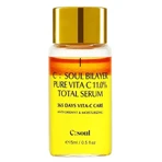 C:Soul Bilayer Pure Vita C 11,0% Total Serum, двофазна зволожуюча сироватка, 15 мл: ціни та характеристики