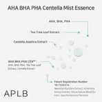 APLB AHA BHA PHA Centella Mist Essence, спрей-эссенция для лица с кислотами и центеллой азиатской, 105 мл: цены и характеристики