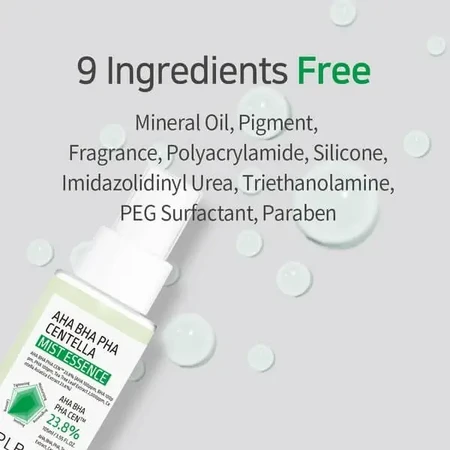 APLB AHA BHA PHA Centella Mist Essence, спрей-эссенция для лица с кислотами и центеллой азиатской, 105 мл: цены и характеристики