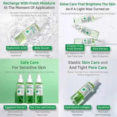 APLB AHA BHA PHA Centella Mist Essence, спрей-эссенция для лица с кислотами и центеллой азиатской, 105 мл: цены и характеристики