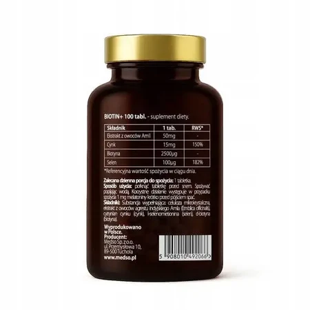 Medso Bioti+ For Hair, таблетки, 100 шт.: цены и характеристики