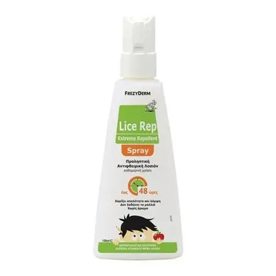 FREZYDERM Lice Rep Extreme Spray від вошей, 150 мл: ціни та характеристики