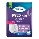 Tena Stretch ProSkin Super Night, подгузники-трусики на ночь, размер L, 10 шт.
