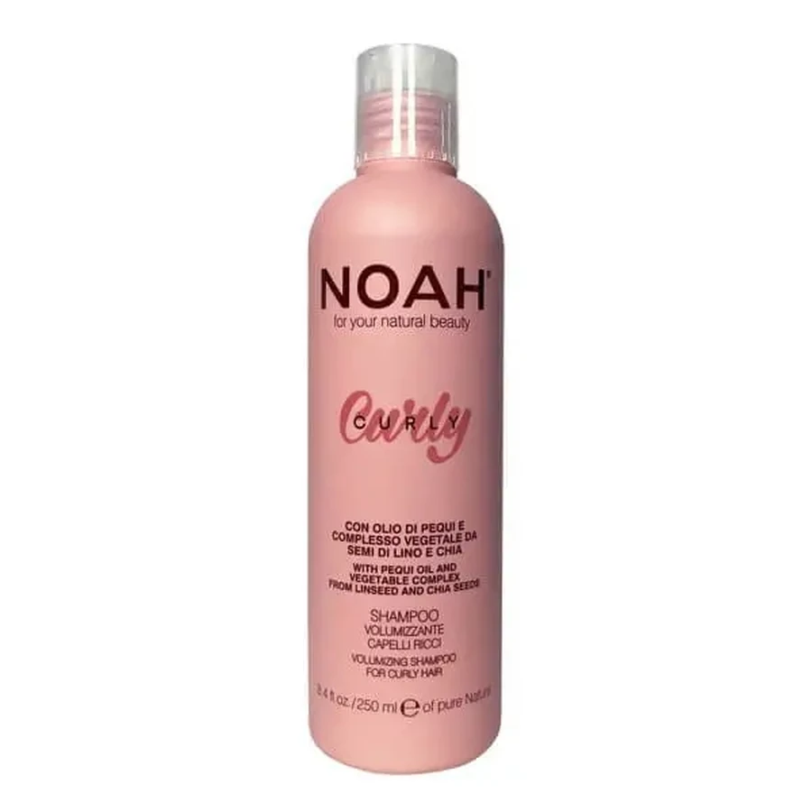 NOAH Curly Volumizing Shampoo, шампунь для додання об’єму кучерявому волоссю, 250 мл: ціни та характеристики