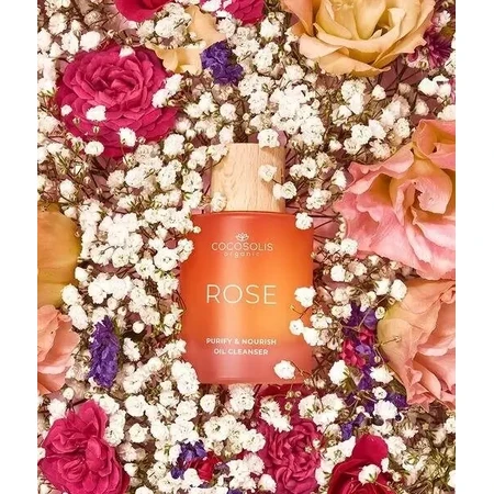 Cocosolis Rose, трояндова олія для очищення обличчя, 50 мл: ціни та характеристики