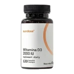 Sundose Витамин D3 2000 МЕ, твердые капсулы, 120 шт.: цены и характеристики
