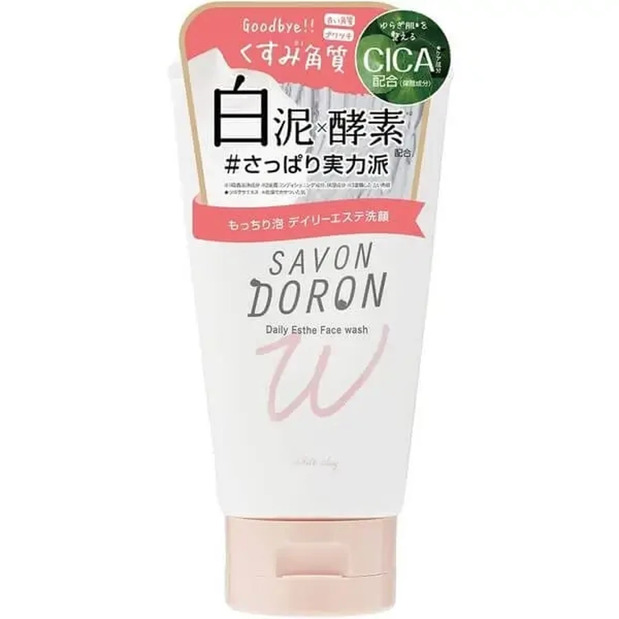 Savon Doron, Daily Esthe Face Wash White, ніжна очищувальна пінка, 120 г: ціни та характеристики