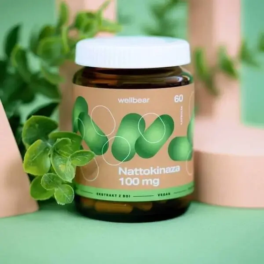 Wellbear Наттокіназа 100 мг, капсули, 60 шт.: ціни та характеристики