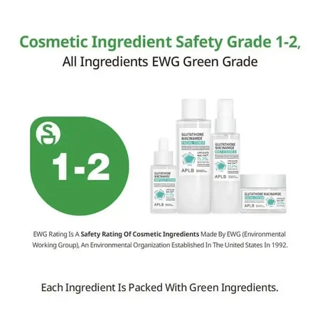 APLB Glutathione Niacinamide Facial Cream, осветляющий крем для лица с глутатионом и ниацинамидом, 55 мл: цены и характеристики