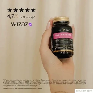 Salvitis Hair Skin Nails (Волосы, кожа, ногти), таблетки с оболочкой, 60 шт.