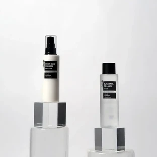 Coxir Black Snail Collagen, відновлювальна емульсія з муцином равлика та колагеном, 100 мл