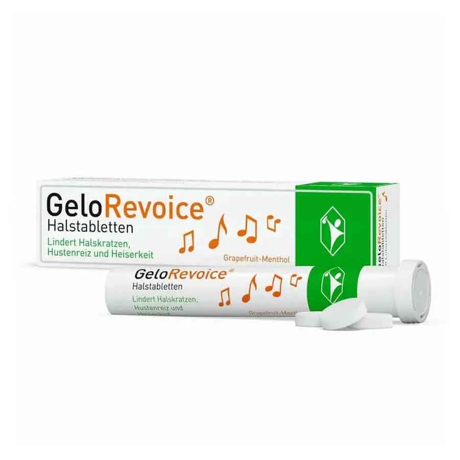 GeloRevoice Пастилки для горла «Грейпфрут-ментол», 20 шт.: ціни та характеристики