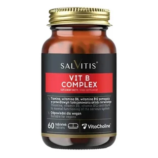 Salvitis Vit B Complex, таблетки с покрытием, 60 шт.