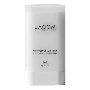 Lagom Airy Velvet Sun Stick SPF 50+ PA++++, сонцезахисний стік для обличчя та тіла, 18 г