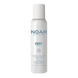 Noah Dry Detox Spray Shampoo, детоксикуючий сухий шампунь з рослинним вугіллям, 200 мл