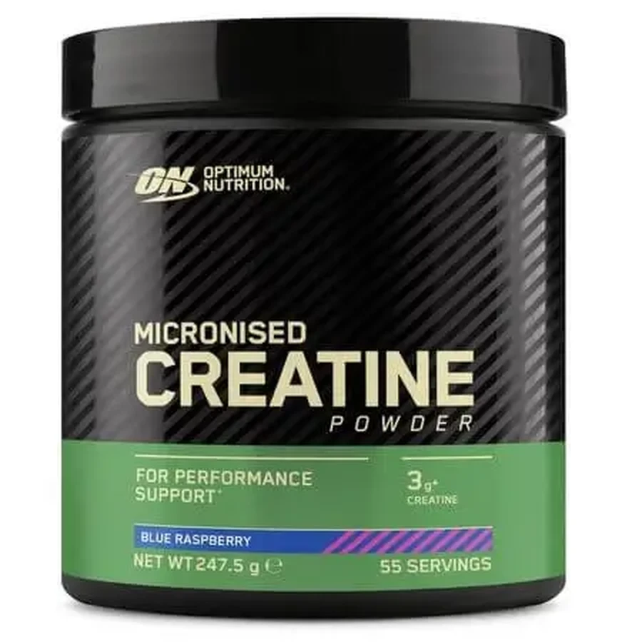 Микронизированный моногидрат креатина со вкусом голубой малины, 247,5 г, Optimum Nutrition: цены и характеристики